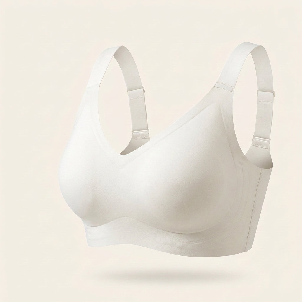 Sujetador Auria Essentials minimizador sin aros color Blanco