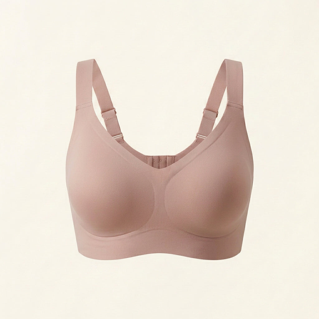 Sujetador Auria Essentials minimizador sin aros color Rosa crema